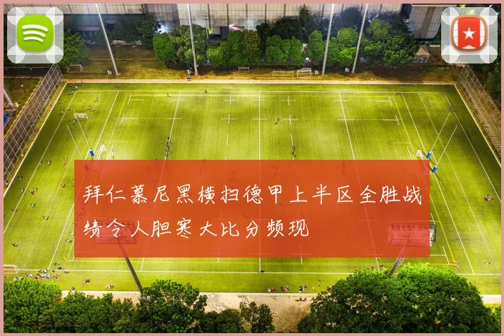 拜仁慕尼黑横扫德甲上半区全胜战绩令人胆寒大比分频现